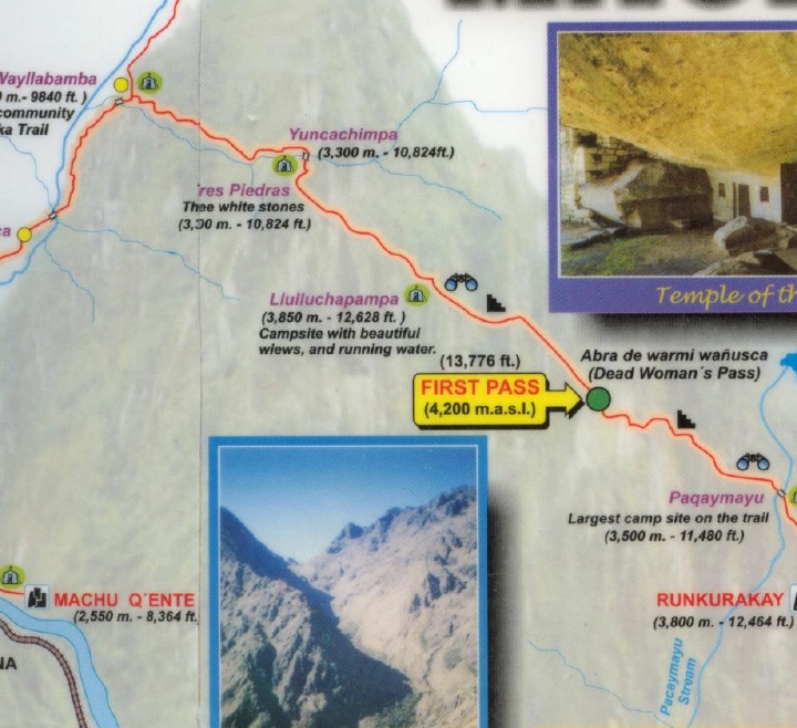 <b>Day 2: Huayllabamba to Pacamayo</b>